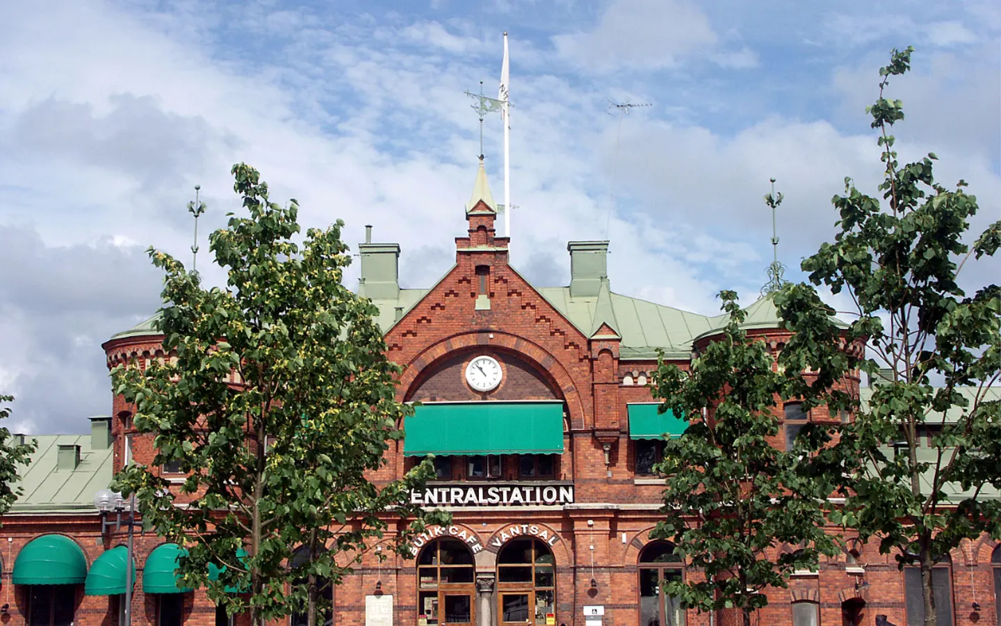 Vy över Borås