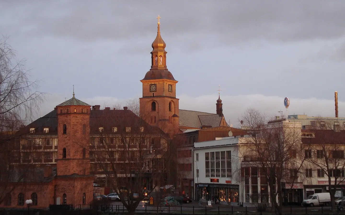 Vy över Falun