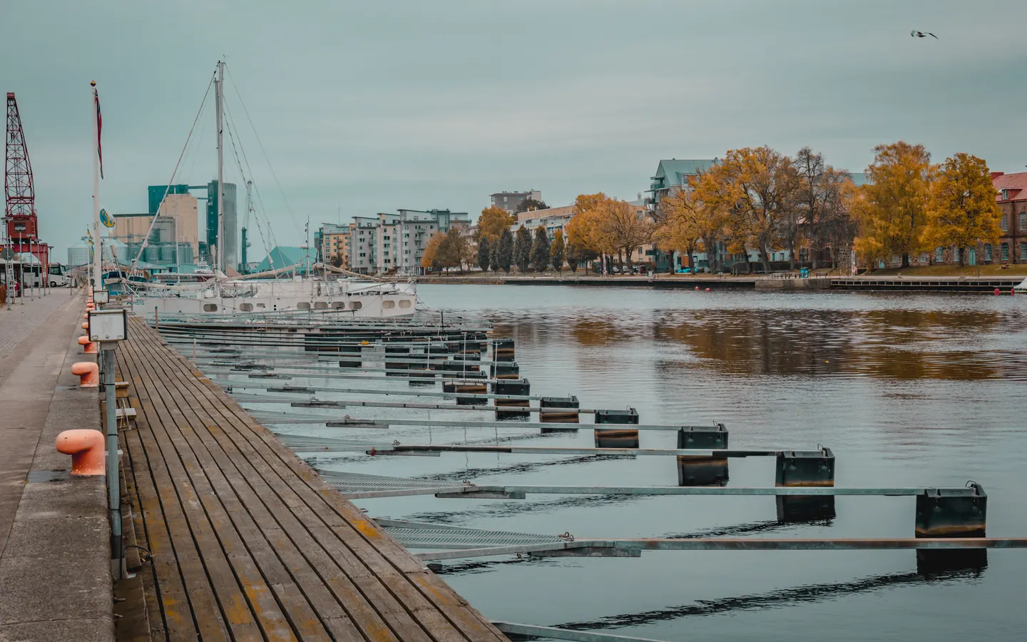 Vy över Halmstad