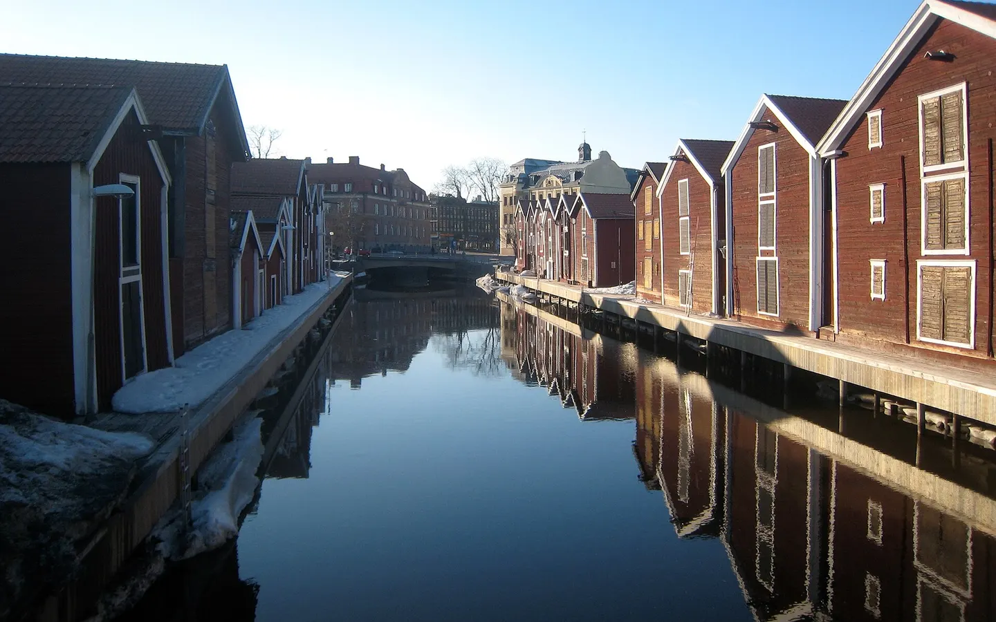 Vy över Hudiksvall