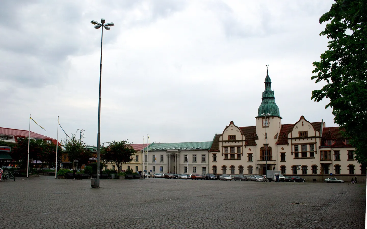 Vy över Karlshamn