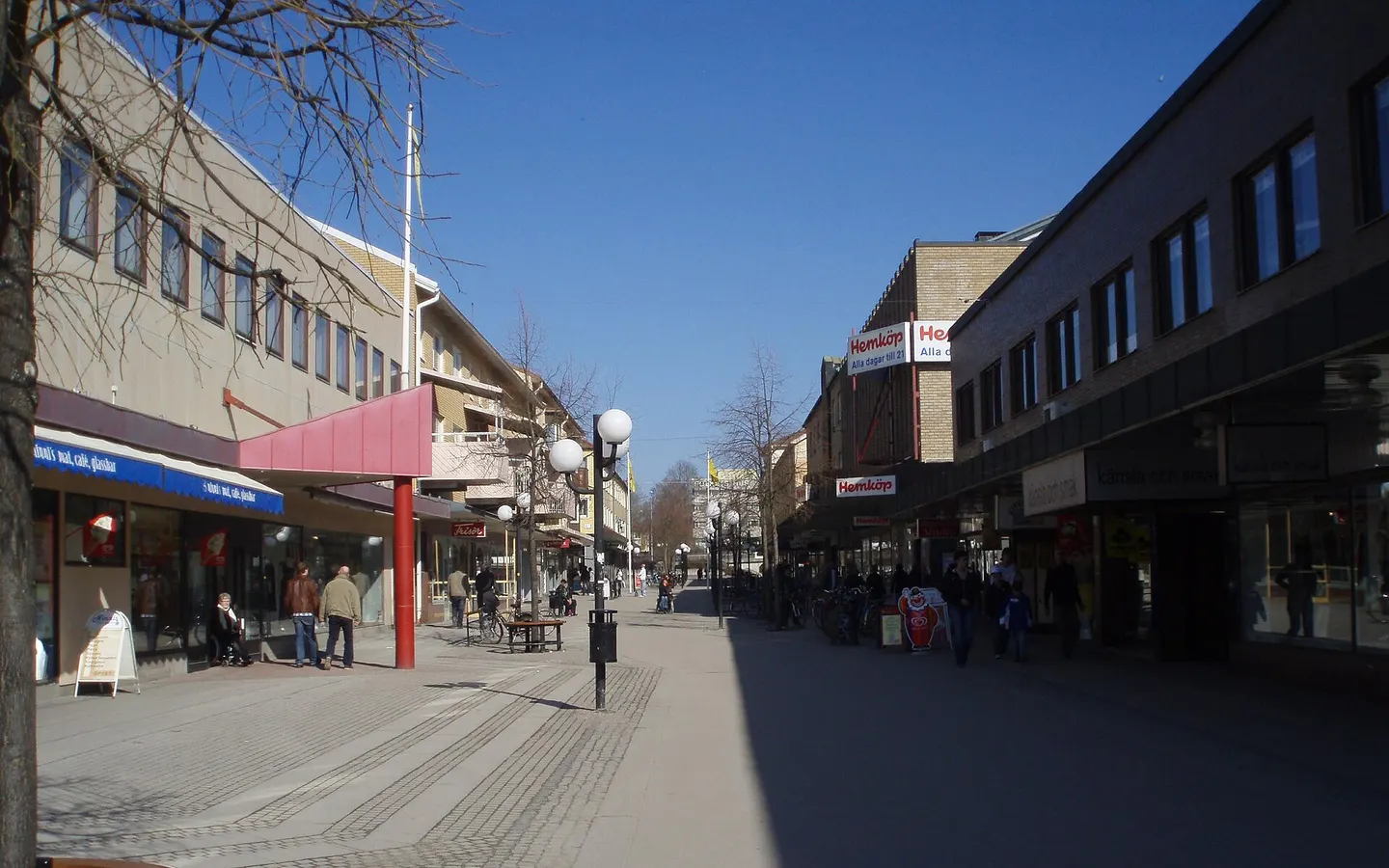 Vy över Köping