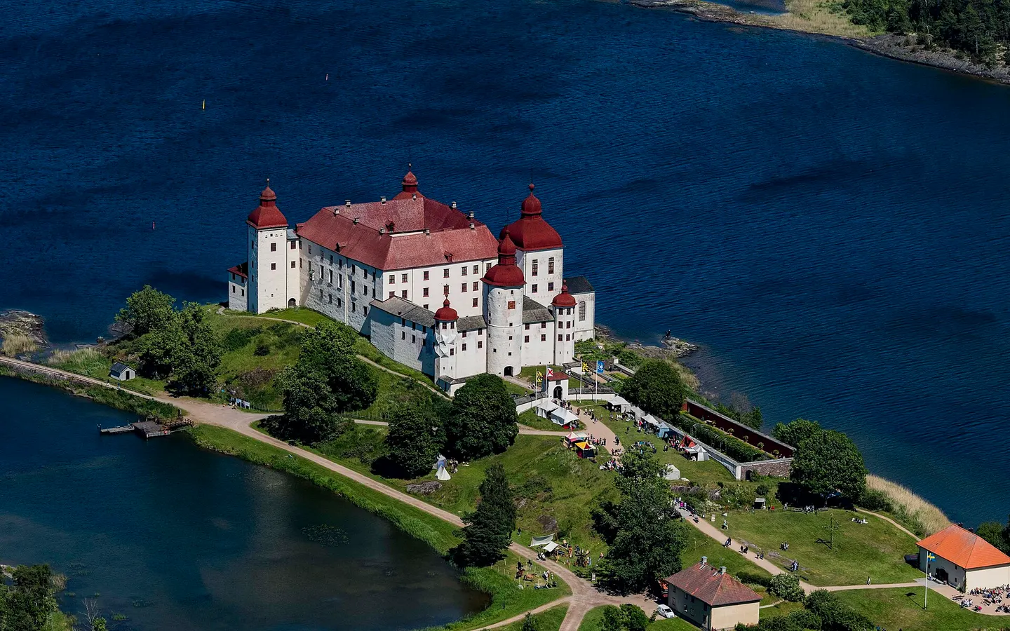 Vy över Lidköping