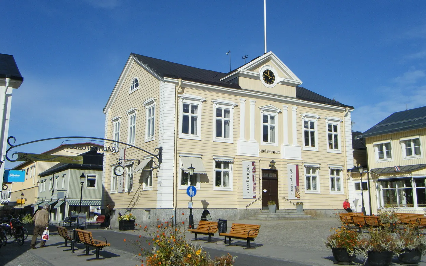 Vy över Piteå