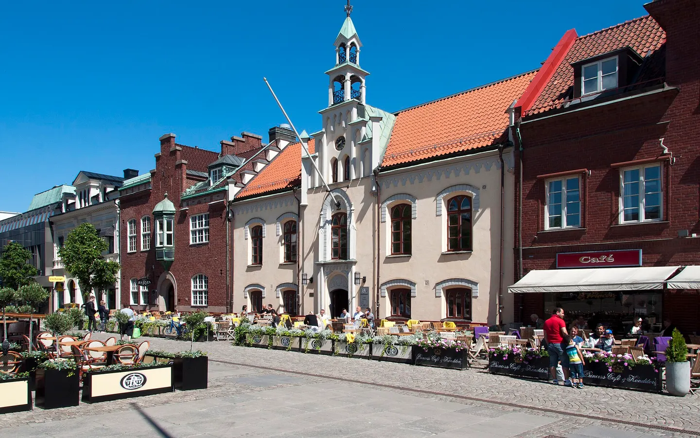 Vy över Skövde