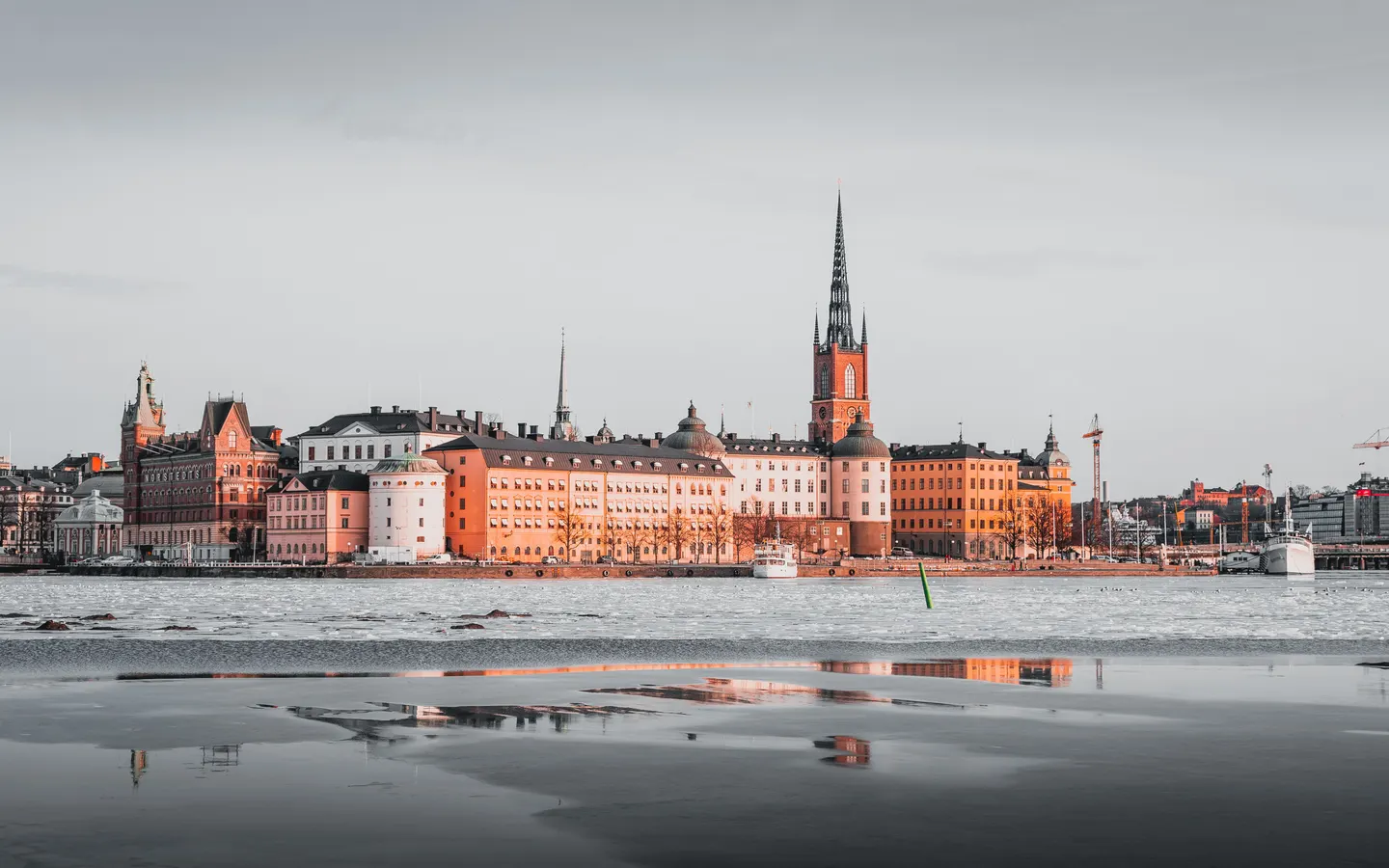 Vy över Stockholm