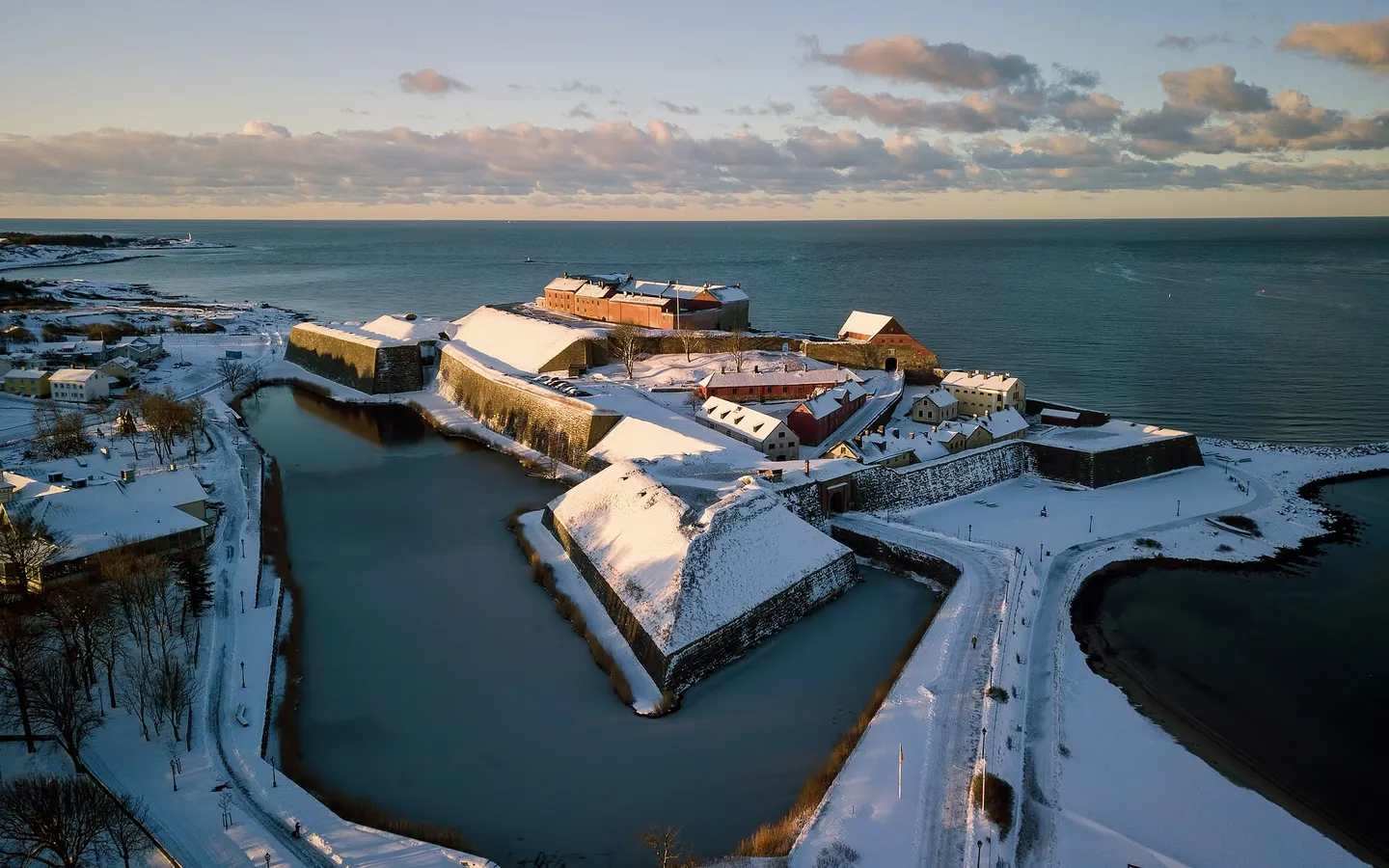 Vy över Varberg