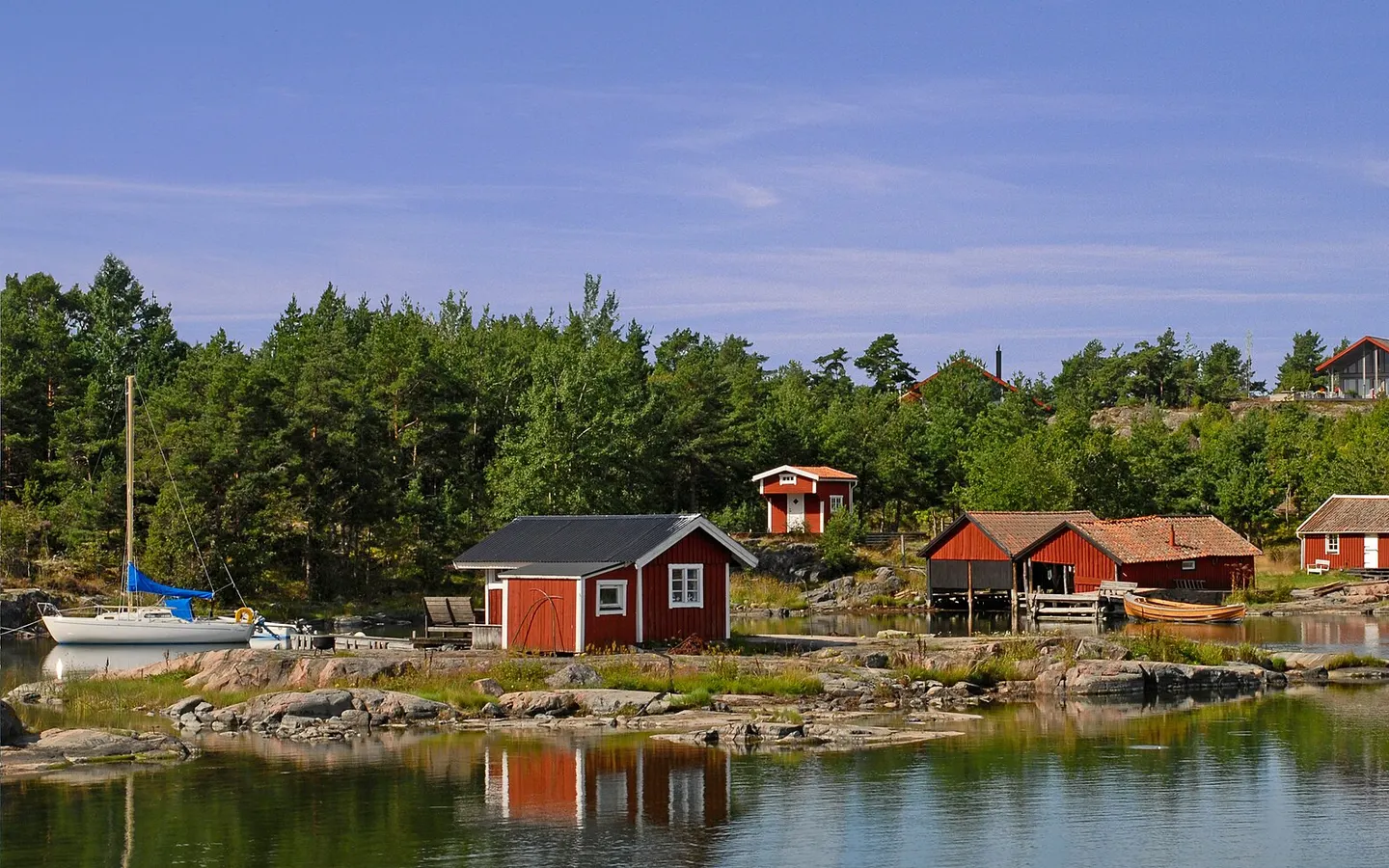 Vy över Västervik