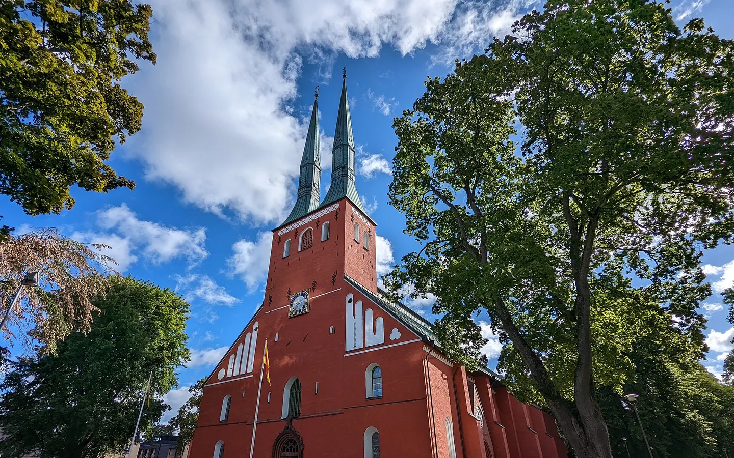 Vy över Växjö